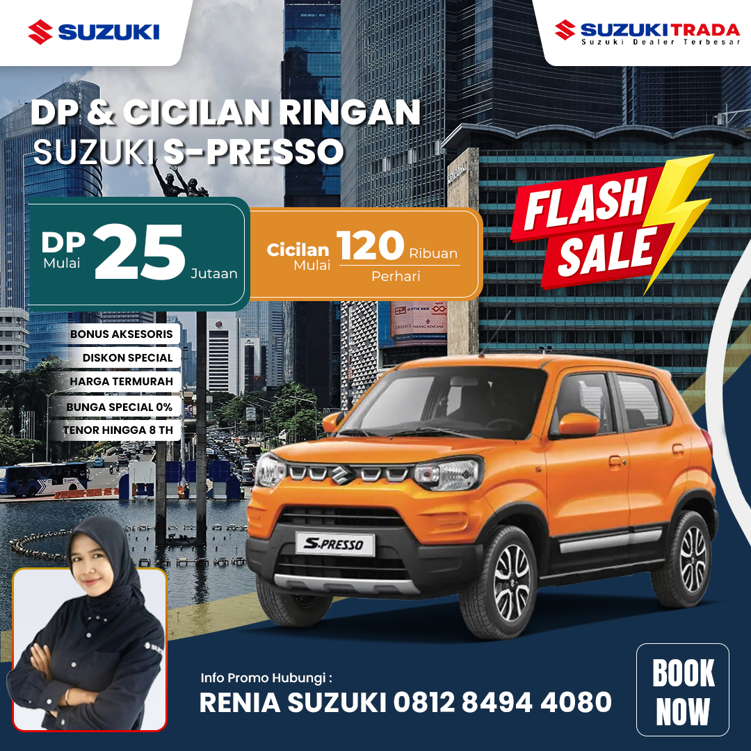 PROMO SUZUKI SPRESSO TERBARU 2026